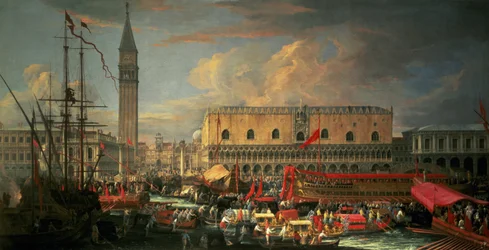 Bucintoro in the Bacino, Venice